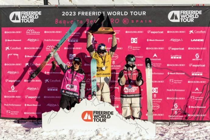 En Baqueira Beret la Freeride World Tour dejó buen sabor de Boca por el gran nivel obtenido