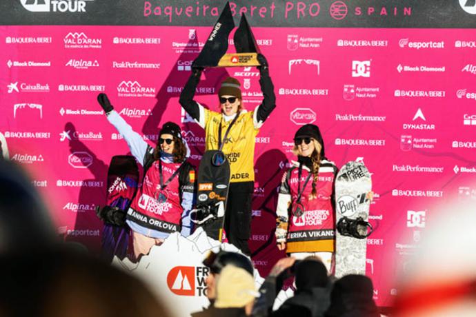 En Baqueira Beret la Freeride World Tour dejó buen sabor de Boca por el gran nivel obtenido