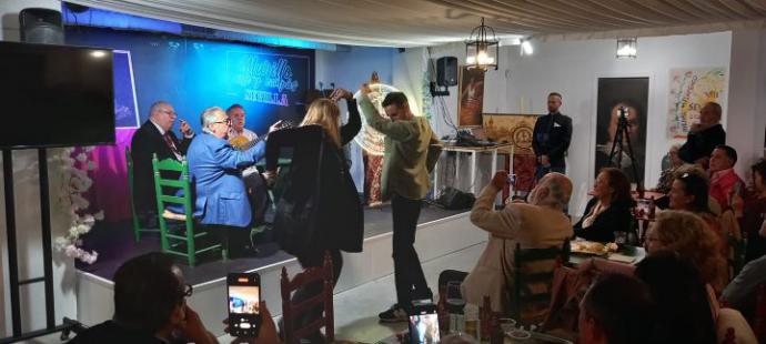 Flamenco y copla. Pepe, Paco y Rey, tres leyendas vivientes de la música flamenca, en el Ateneo de Triana