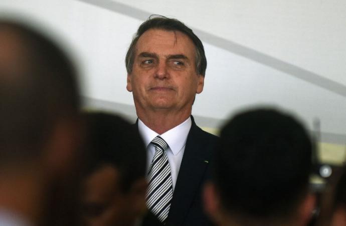 Jair Bolsonaro, presidente de Brasil.