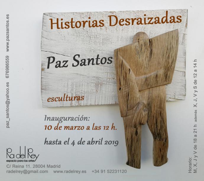 Paz Santos expone sus esculturas en la galería Ra del Rey
 