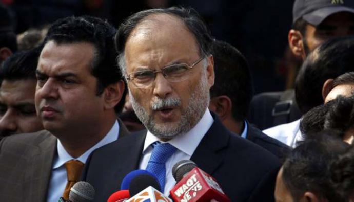 El ministro del Interior de Pakistán, Ahsan Iqbal