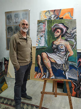 Sebastián Margulis, pintor argentino expresionista, 20 años en España