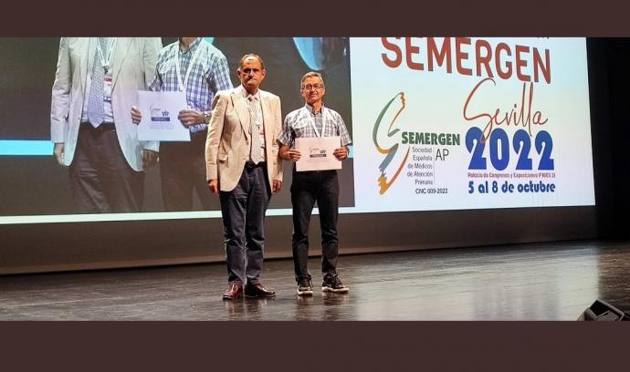 Profesionales del Centro de Salud Puerta Blanca obtienen el tercer premio al mejor trabajo original en el 44 Congreso de SEMERGEN