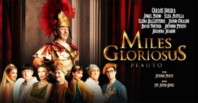 “Miles Gloriosus” de Plauto en la interpretación de Carlos Sobera en el Teatro Reina Victoria