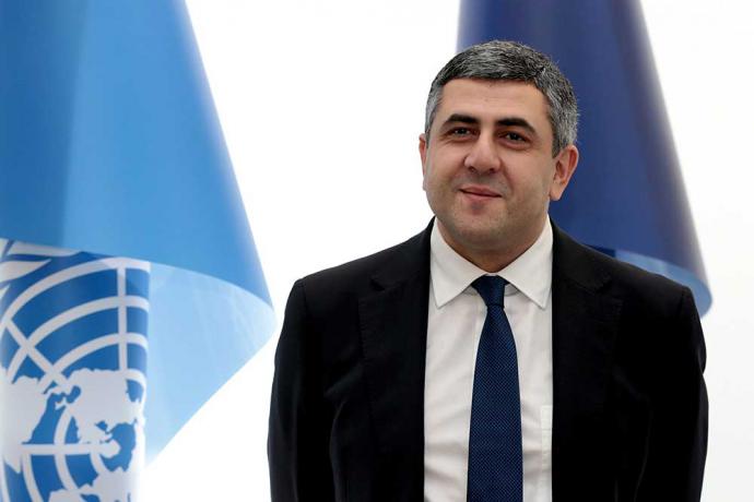El secretario general de la OMT, Zurab Pololikashvili