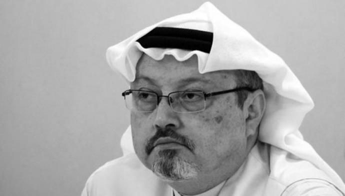 el periodista Jamal Khashoggi asesinado en el consulado saudí en Estambul en octubre de 2018