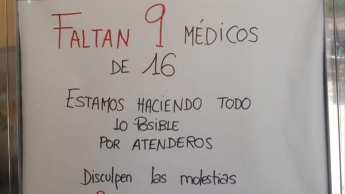 El PP se confunde y utiliza la falta de médicos en un centro de salud de Madrid para criticar al Gobierno valenciano