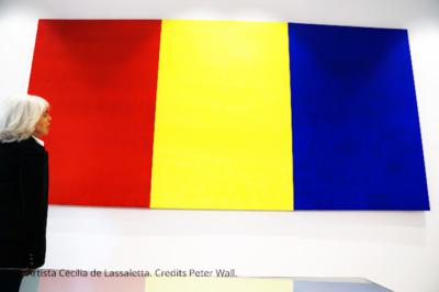 Cecilia De Lassaletta Autora Del “Homenaje A Ellsworth Kelly”