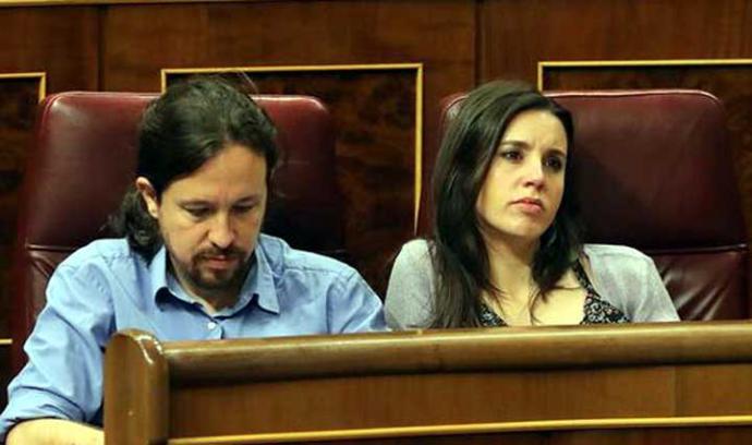 Pablo Iglesias e Irene Montero