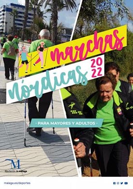 El Programa de Adultos y Mayores en el Deporte de la Diputación retoma las Jornadas de Marcha Nórdica con más de 1.200 participantes de 52 municipios
