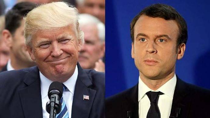 Trump felicita a Emmanuel Macron por su 'amplia victoria'