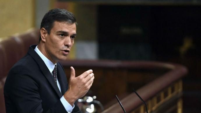 Pedro Sánchez, presidente del gobierno en funciones