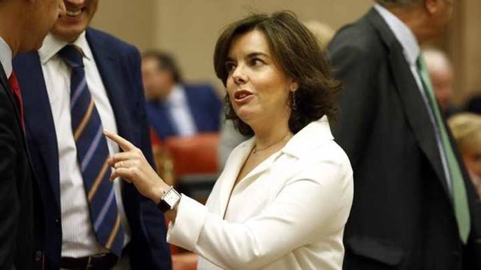 Soraya Sáenz de Santamaría, vicepresidenta del gobierno