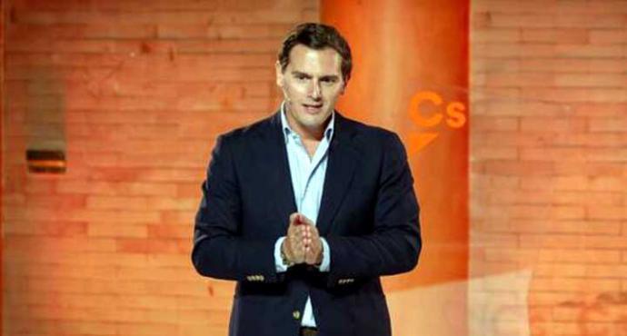 El candidato de Ciudadanos a presidente del Gobierno, Albert Rivera.