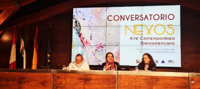 Conversatorio sobre el Arte Iberoamericano Contemporáneo en el Palacio de Abrantes Cervantes
