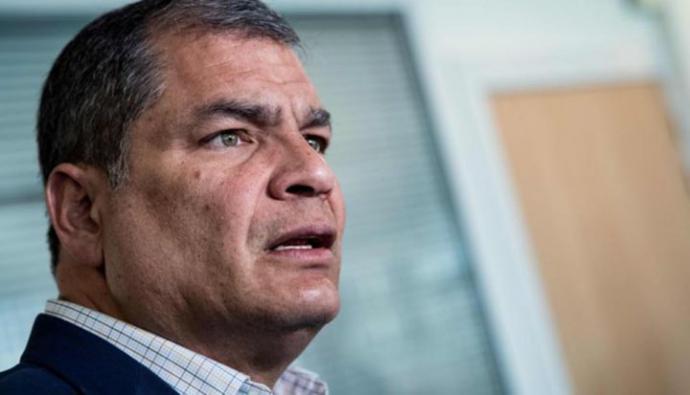 Rafael Correa, ex presidente de Ecuador