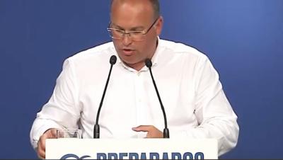 El vicesecretario de Organización del Partido Popular, Miguel Tellado (captura de pantalla)