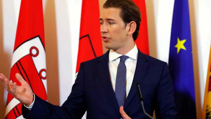 El primer ministro austriaco, Sebastian Kurz