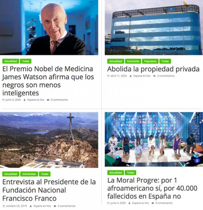 Artículos publicados por la Web