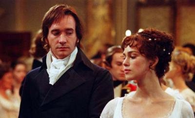 Una escena de la película “Orgullo y Prejuicio” (2005)  basada en la novela del mismo nombre, de  Jane Austen