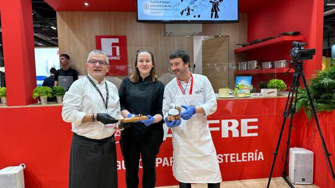 Presencia cántabra en la feria madrileña de hostelería