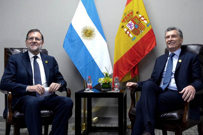 Rajoy alabó a Macri y su gobierno