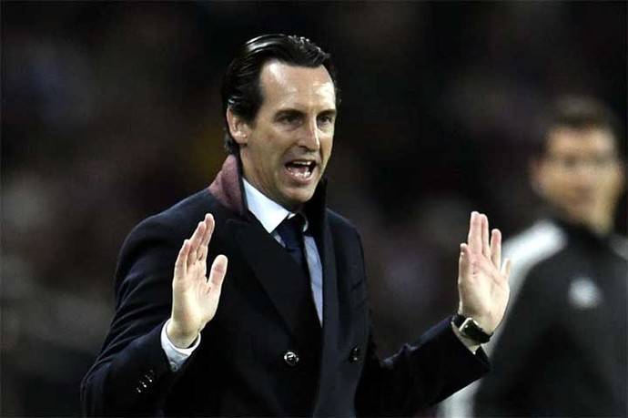 Unai Emery, técnico del PSG