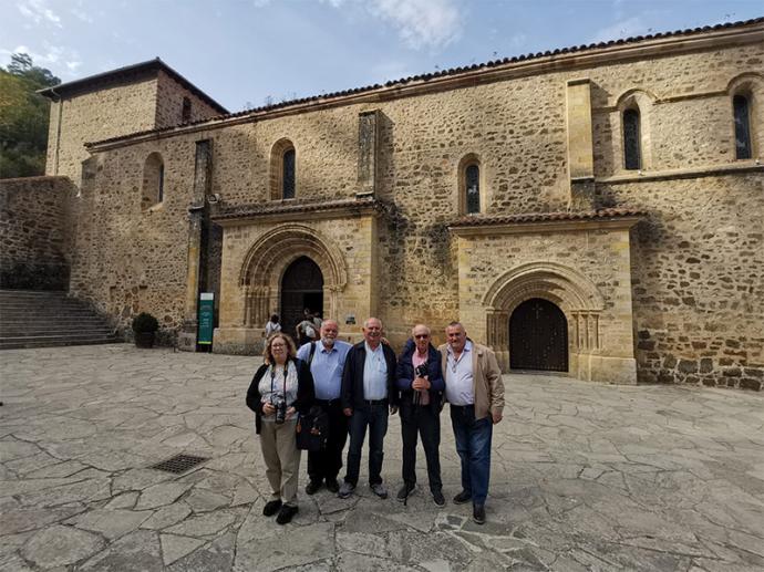 Periodistas españoles conocen el Camino Lebaniego