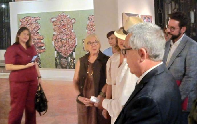 “Acervo Sincrético”, exposición de Andrés Puig, artista cubano, inaugurada en la Casa de la Conquista de Alcalá de Henares