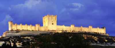 El Castillo, al anochecer