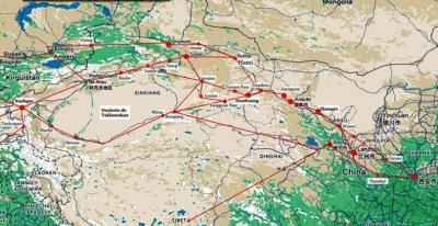 Rutas de la seda