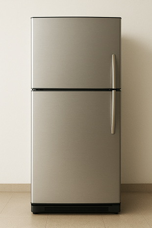 Refrigeradora de dos puertas - Imagen de referencia – creada con IA