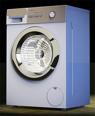 Lavadora sola (Crédito foto: pixabay.com – imagen de referencia)