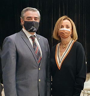 El senador Ramón Rodríguez y la diputada Ana Zorita (Foto: Alexandra Alvarado)