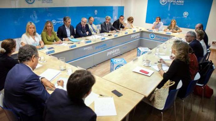 Reunión del Comité de Dirección del PP de Madrid. / PP de Madrid