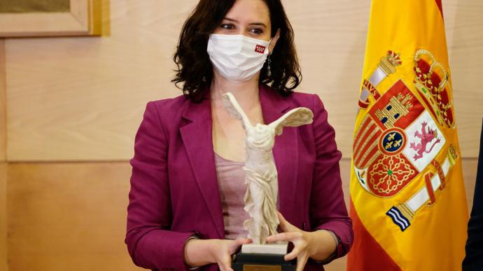 La presidenta de la Comunidad de Madrid, Isabel Díaz Ayuso. Comunidad de Madrid.