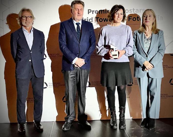 Raquel Córdoba ganadora del IX Premio Eurostarts Madrid Tower de Fotografía