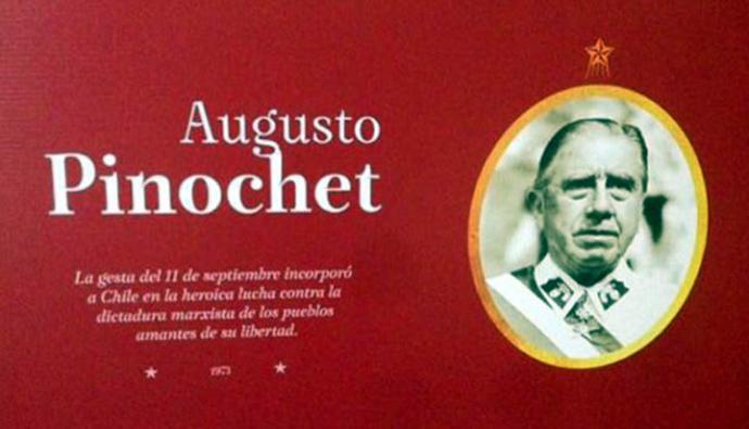 Chile cancela exposición 'Hijos de la Libertad' que incluía a Pinochet