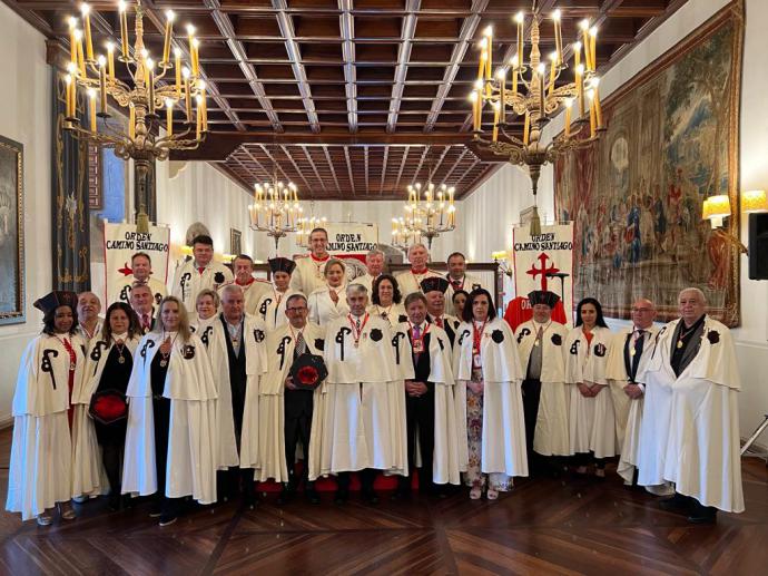 Santiago de Compostela acogió el XXVI Capítulo Extraordinario de la Orden del Camino de Santiago