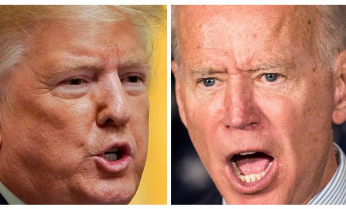 Donald Trump y Joe Biden