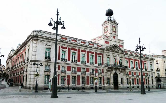 Sede del Gobierno Regional de Madrid, en la Puerta del Sol (imagen de referencia))