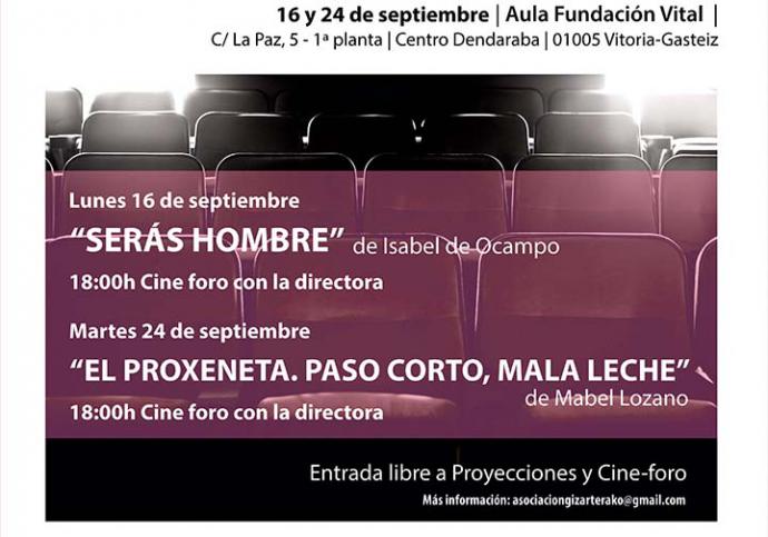 Ciclo de cine documental en Vitoria para dar visibilidad al problema de la Trata de personas