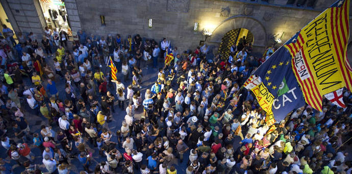 Operación policial aumenta clima de crispación en Cataluña