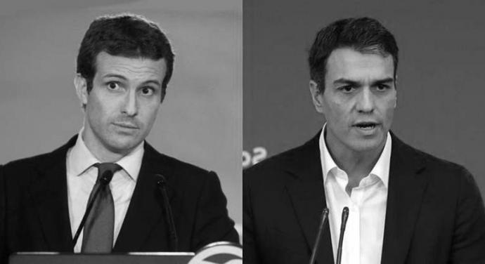 Sánchez y Casado en una imagen de archivo