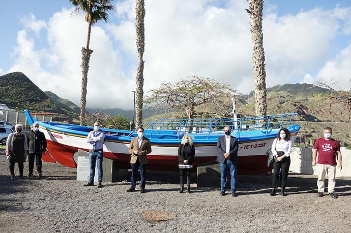 Santa Cruz de Tenerife recupera como símbolo de San Andrés el barco “El Corbeta”