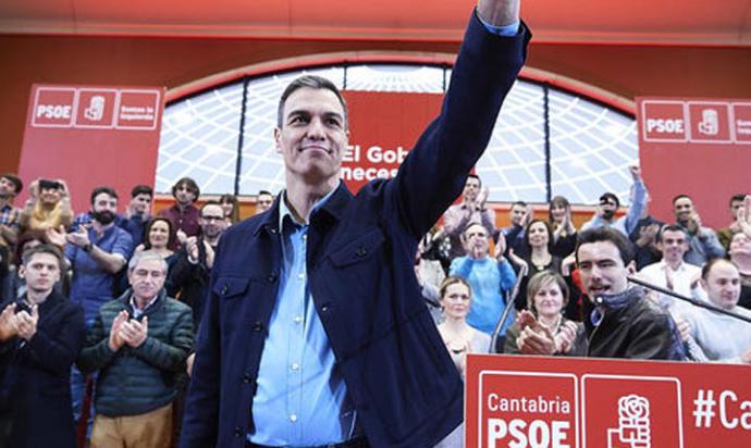 Lo que estoy haciendo ahora como presidente del Gobierno es resolver una crisis de Estado que el PP agravó cuando estuvo en el Gobierno", dijo Pedro Sánchez. 