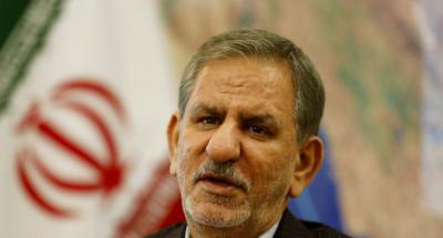 El vicepresidente de Irán Eshaq Jahangiri 