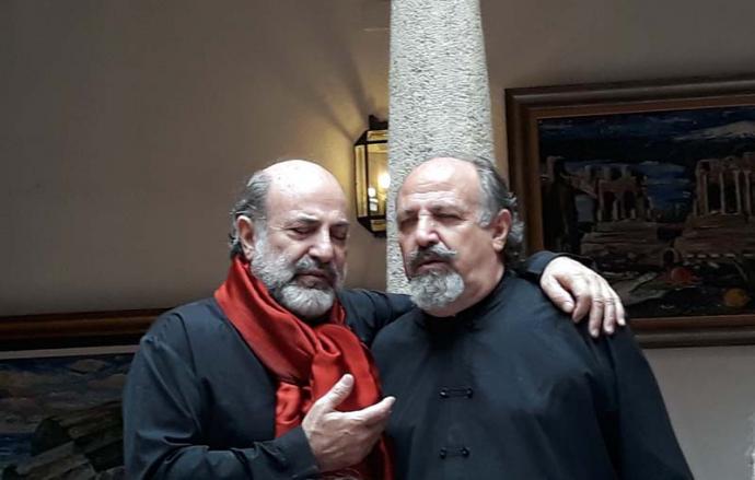 Un concierto de los Hermanos Lorenzo y Enzo Mancuso, hizo vibrar el museo F. Gregorio Prieto con su canto