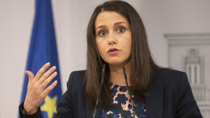 La presidenta de Ciudadanos, Inés Arrimadas